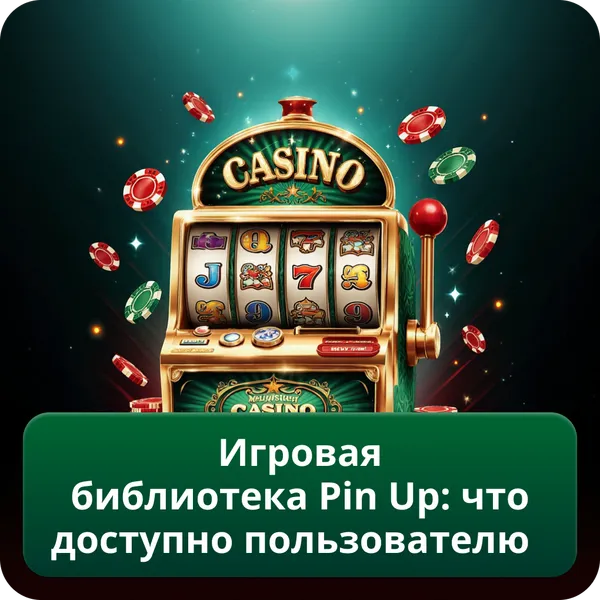 Игровая библиотека Pin Up: что доступно пользователю